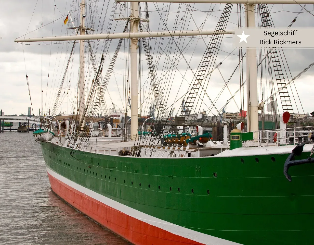 Aktivitäten mit Kindern in Hamburg - Segelschiff Rickmer Rickmers (1)