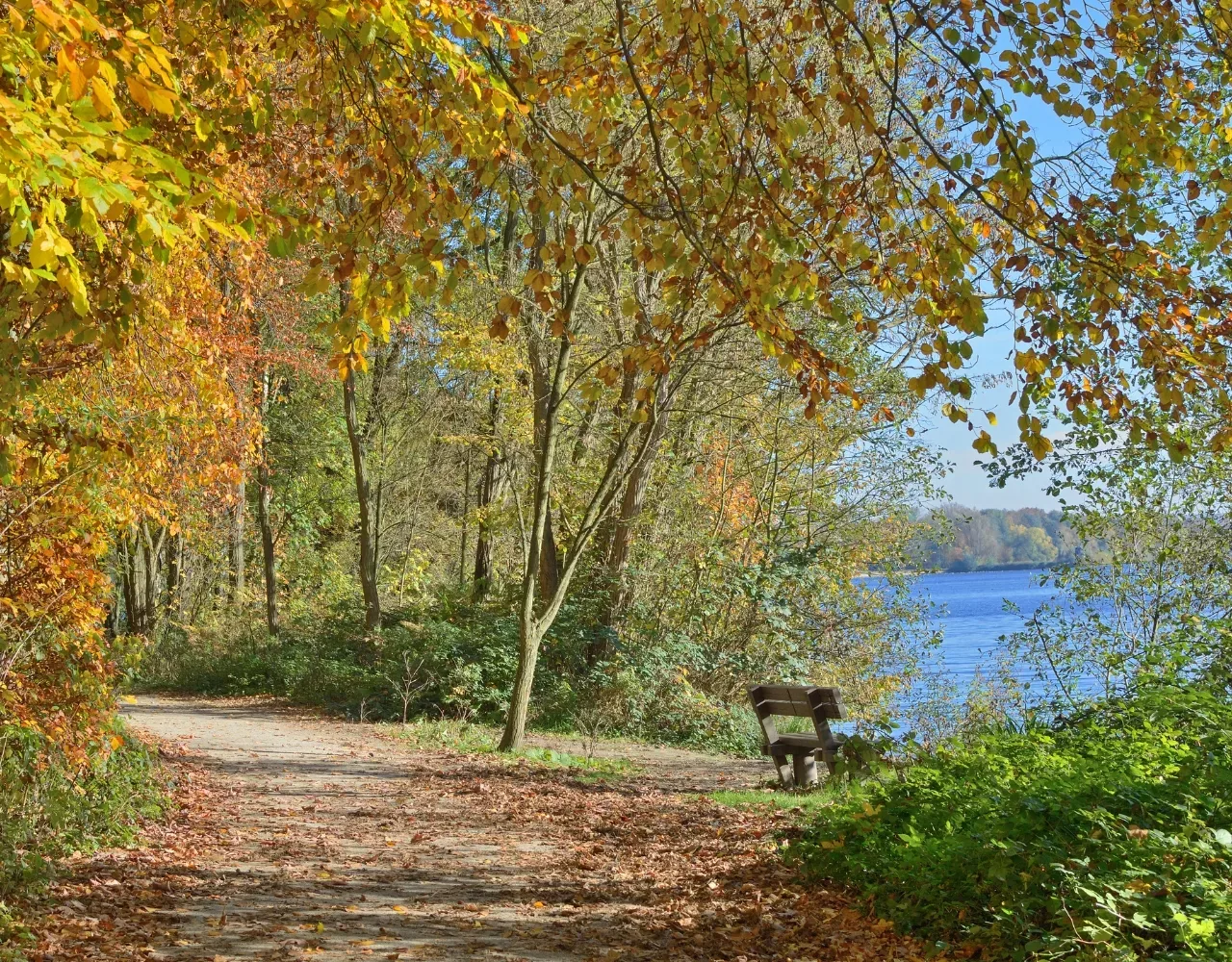 Düsseldorf mit Kindern -Spaziergang rund um den Unterbacher See