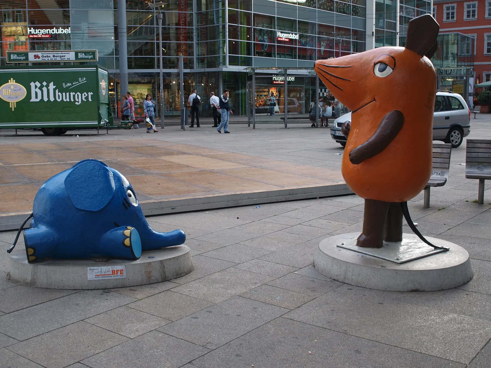 Maus und Elefant beim WDR besuchen