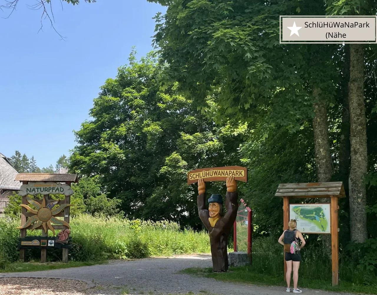 Unternehumgen rund um den Titisee - Der SchlüHüWaNa-Erlebnispfad