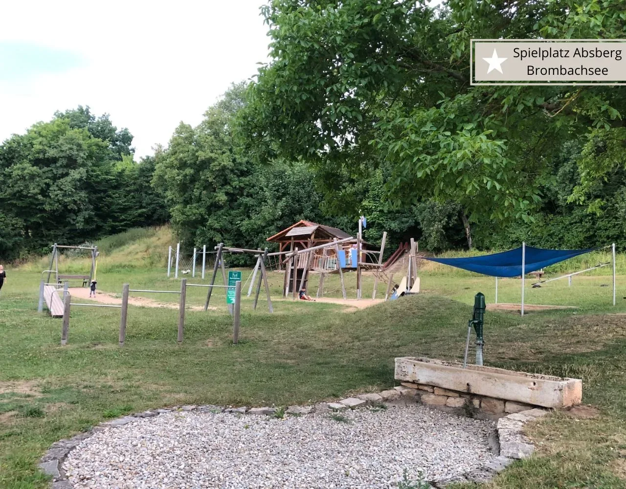 Die Top Spielplätze am Brombachsee - Der Spielplatz in Absberg