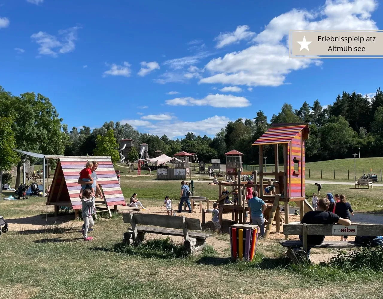 Top Spielplätze am Altmühlsee - Erlebnisspielplatz Seezentrum Wald (1)