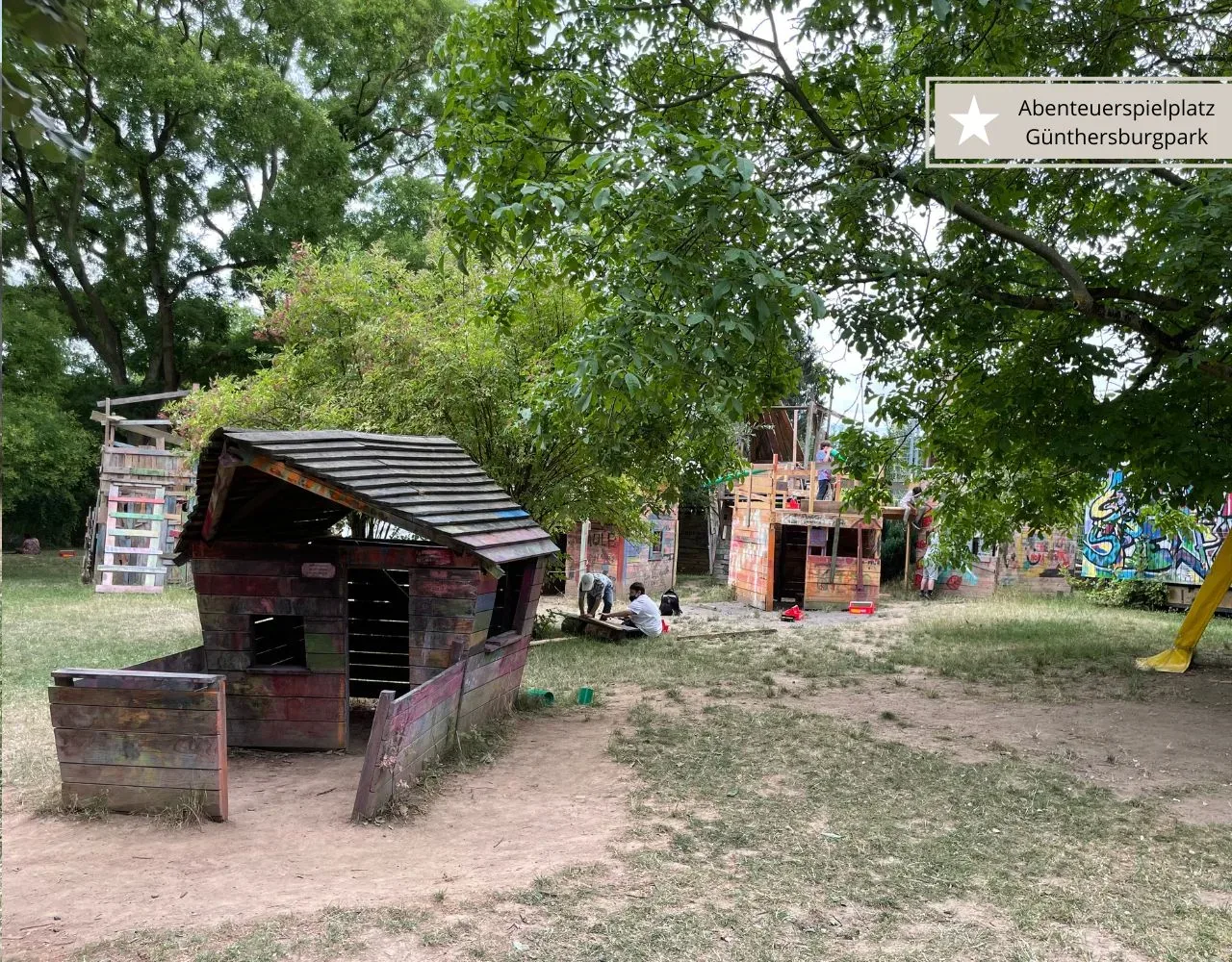 Top Spielplätze in Frankfurt - Abenteuerspielplatz Günthersburgpark (2)