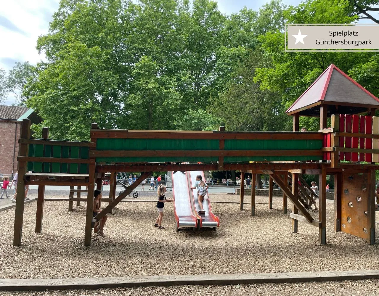 Top Spielplätze in Frankfurt - Spielplatz Günthersburgpark