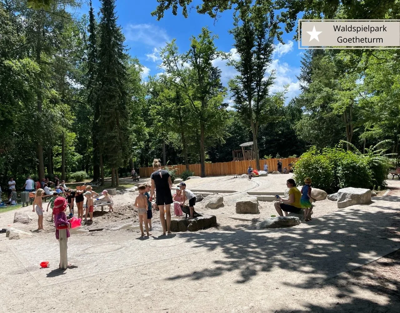 beste Spielplätze in Frankfurt-Oberrad - Waldspielplatz Goetheturm