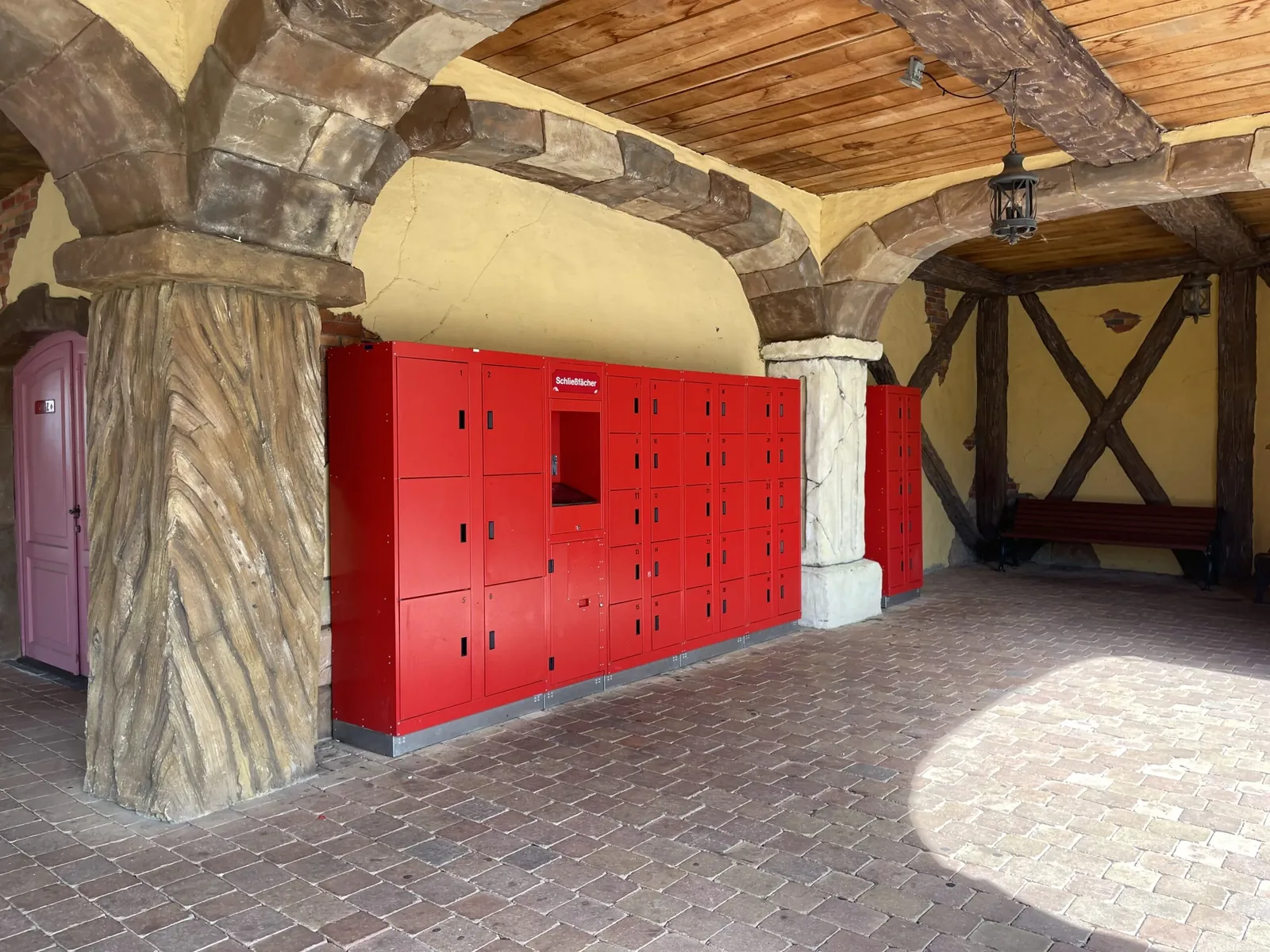 Holiday Park mit Kleinkinder - Schließfächer