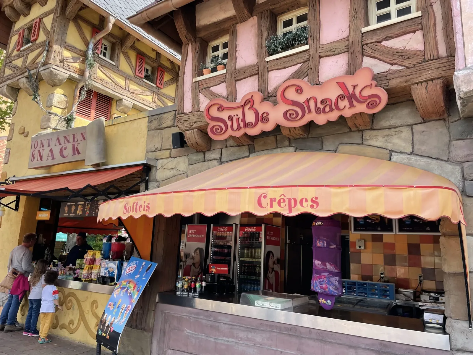 Holiday Park mit Kleinkinder - viel Fastfood