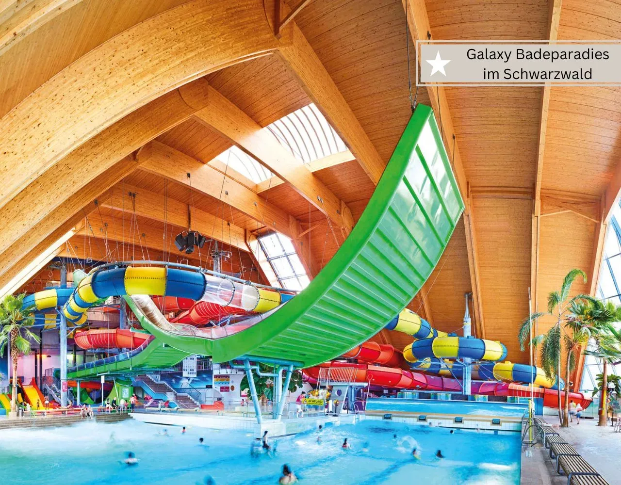die besten Wasserpark Deutschlands - das Galaxy Badeparadies im Schwarzwald
