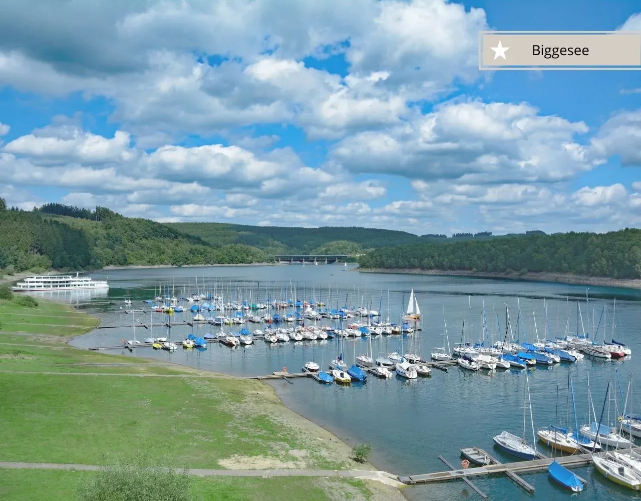 Ausflugsziele im Sauerland mit Kindern - Tolle Seen - Biggesee