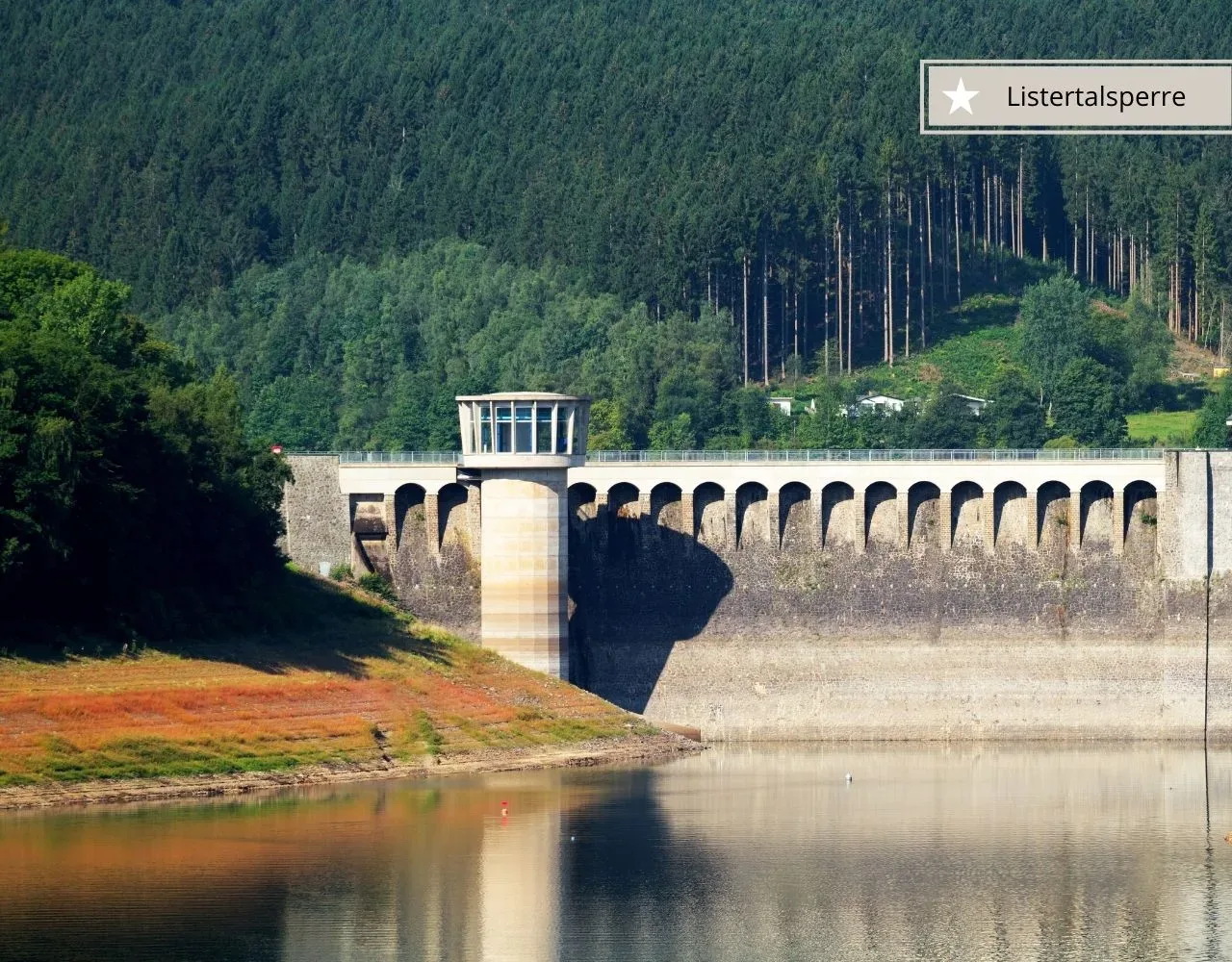 Ausflugsziele im Sauerland mit Kindern - Tolle Seen - Listertalsperre