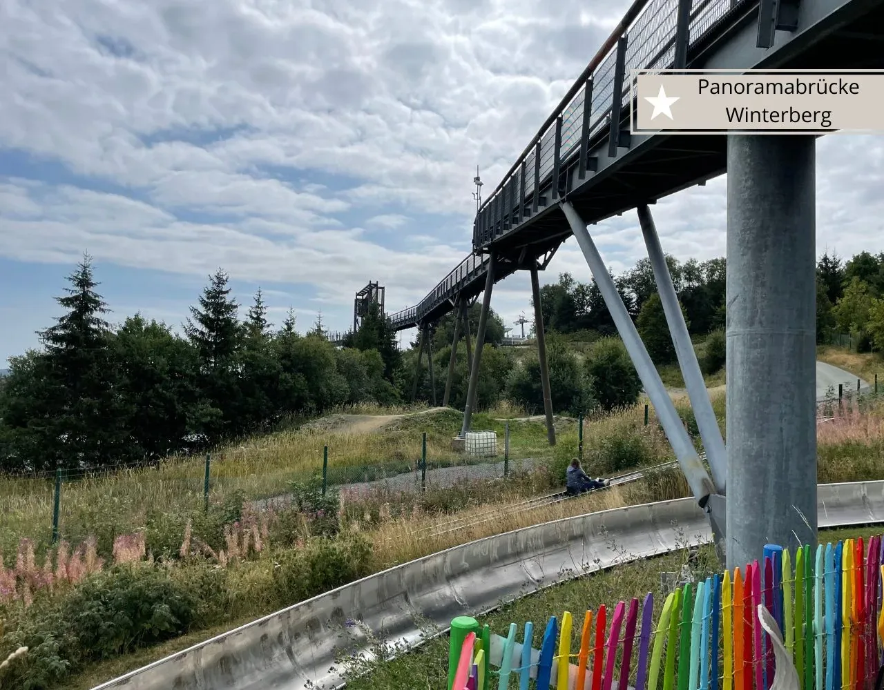 Sauerland mit Kindern - Ein Ausflug zur Panoramabrücke in Winterberg ideal mit Kindern