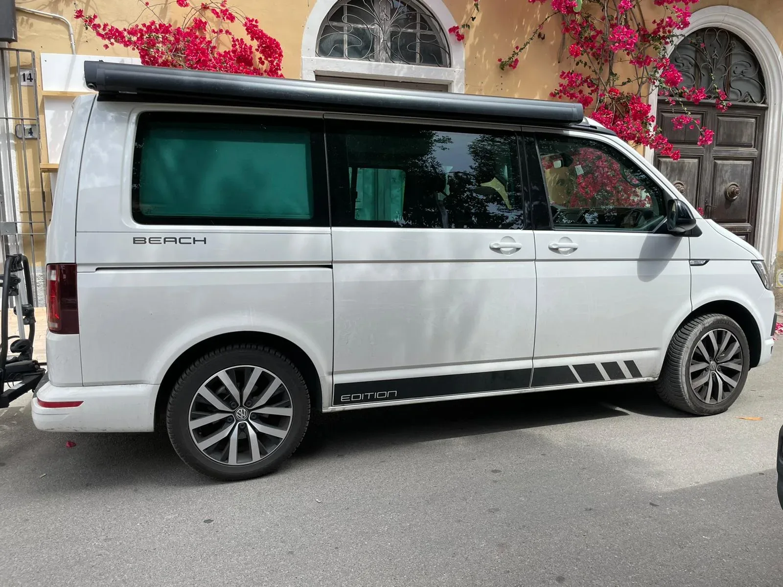 VW California mit Kindern Camping