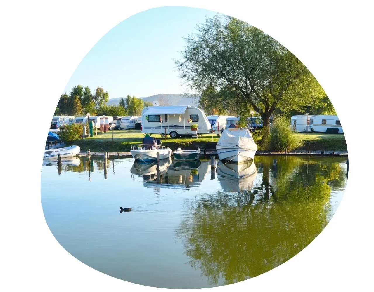 Die besten Campingplätze in Hessen am See