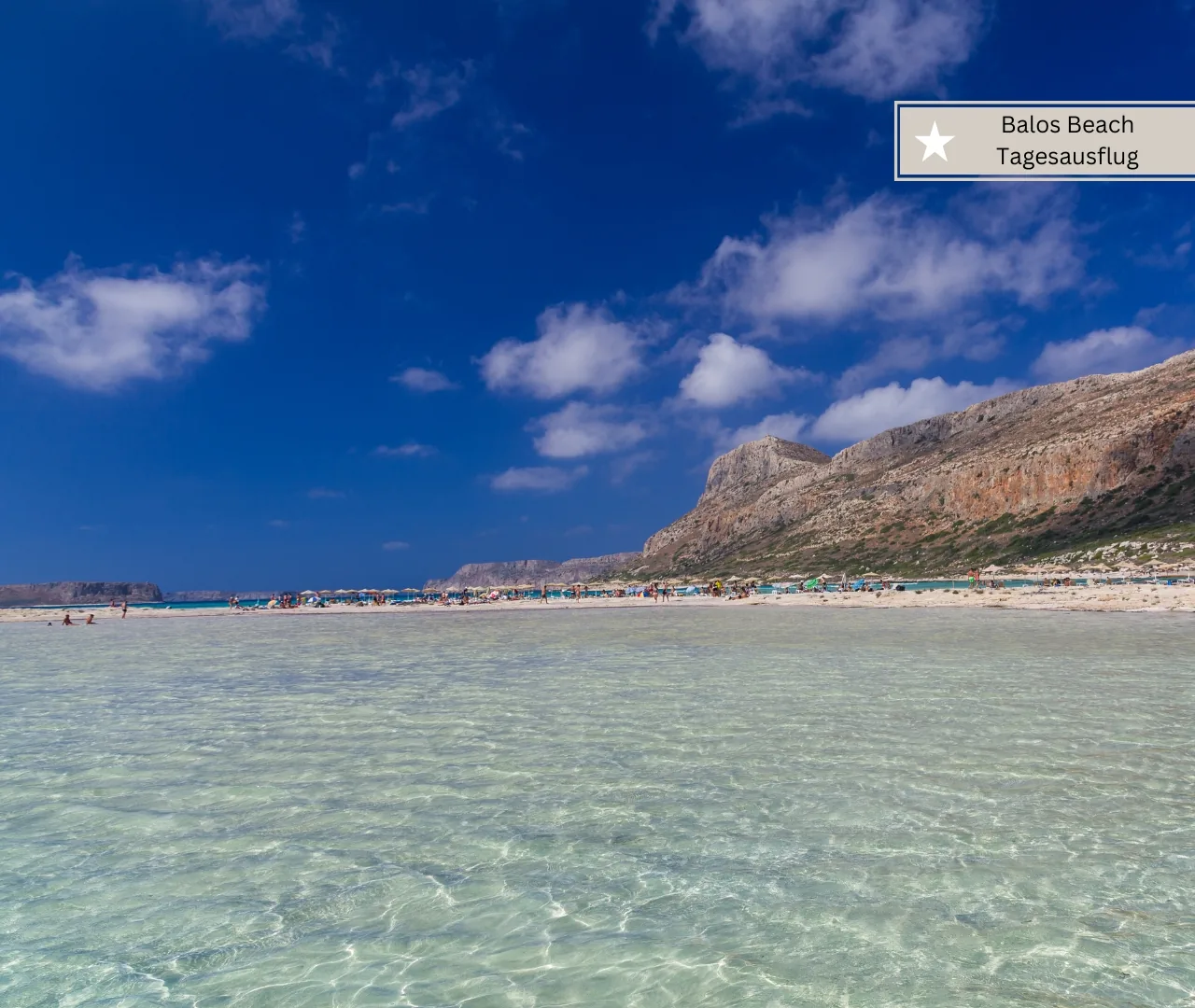 Balos Beach auf Kreta – türkisfarbene Lagune für Familien