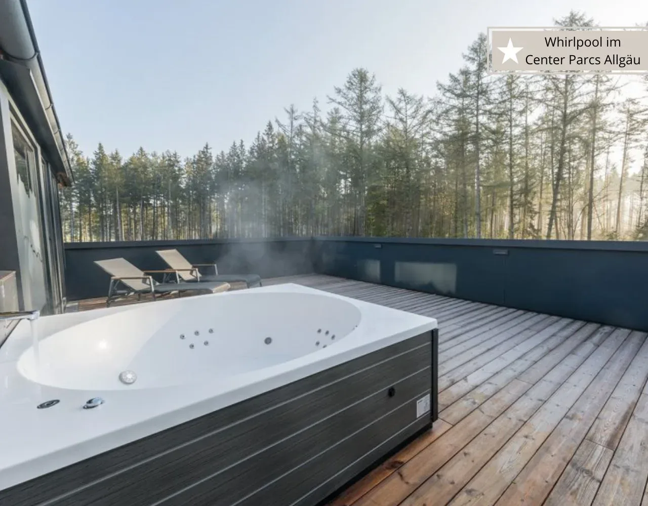 Wellness mit Kindern im Center Parcs Allgäu