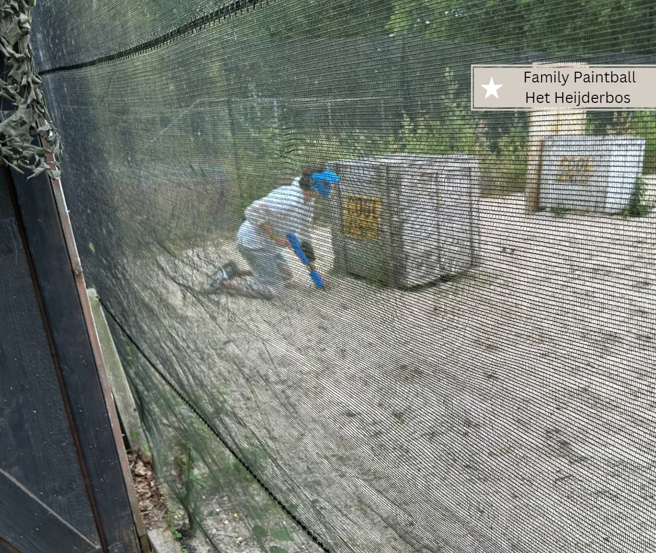 Center Parcs Het Heijderbos -Family paintball