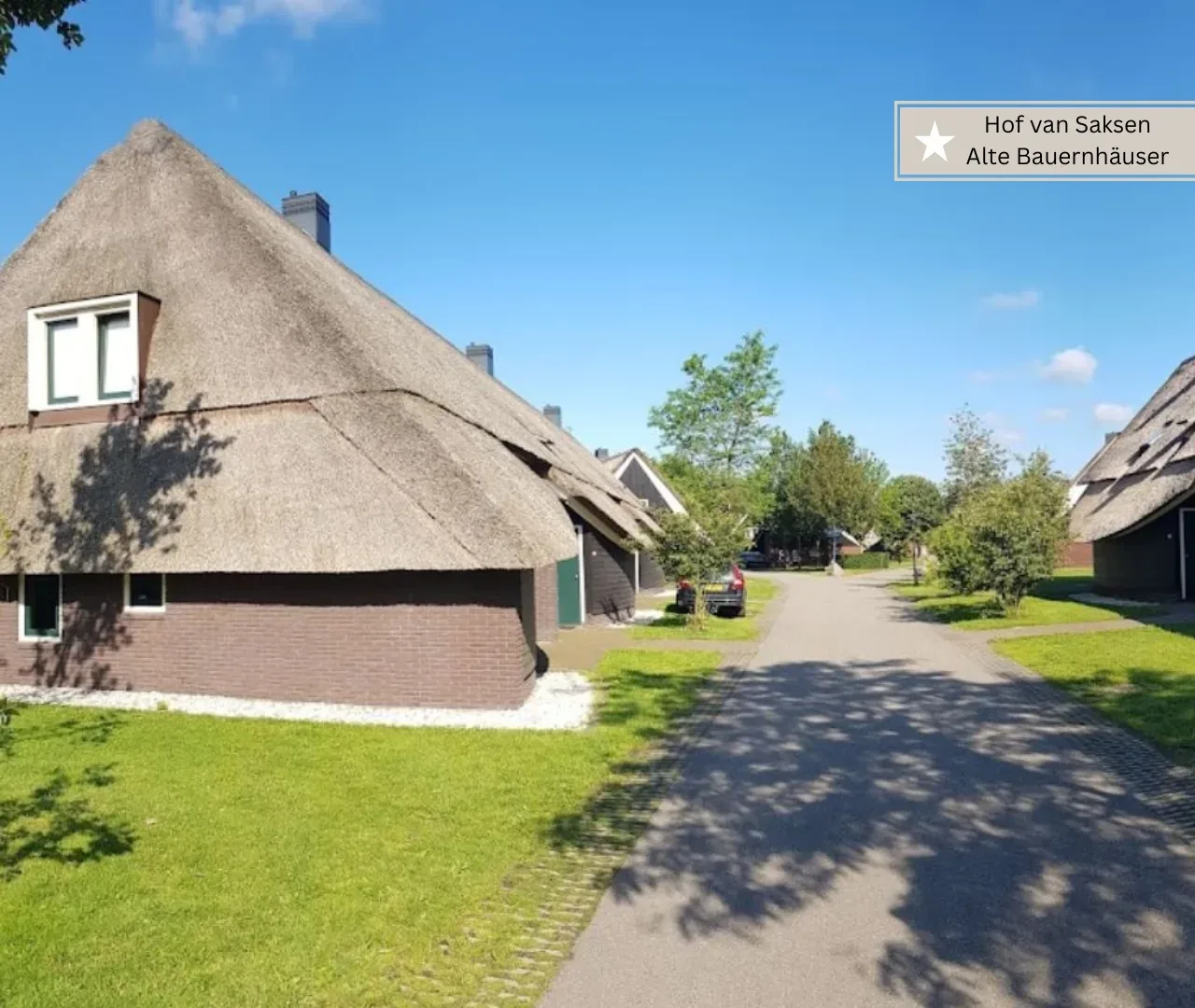 Hof van Saksen - Alte Bauernhäuser