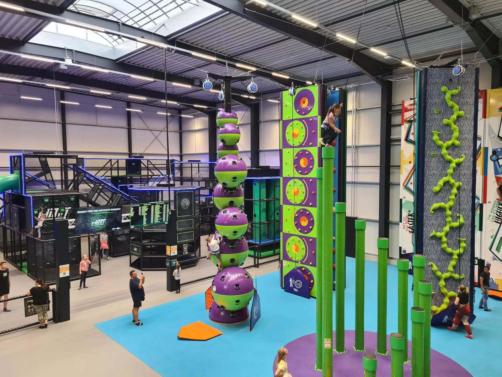 Der Indoor-Actionbereich Lykkeland am Marissa Ferienpark