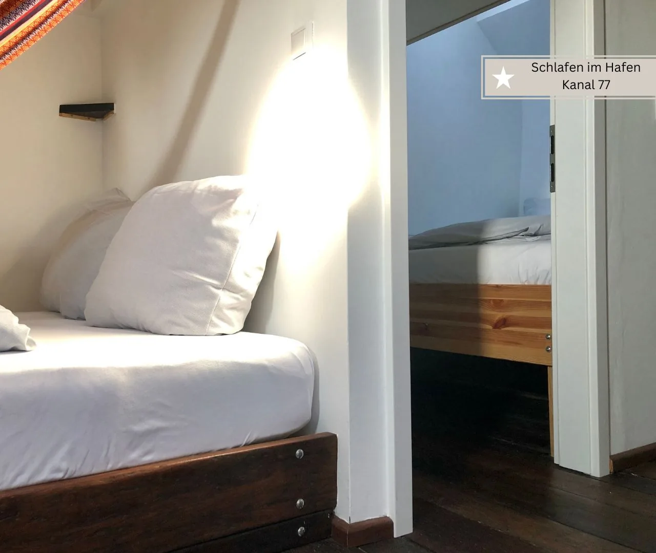 Abenteuer Übernachtung mit Kindern in Hamburg auf dem Schiffhotel 3