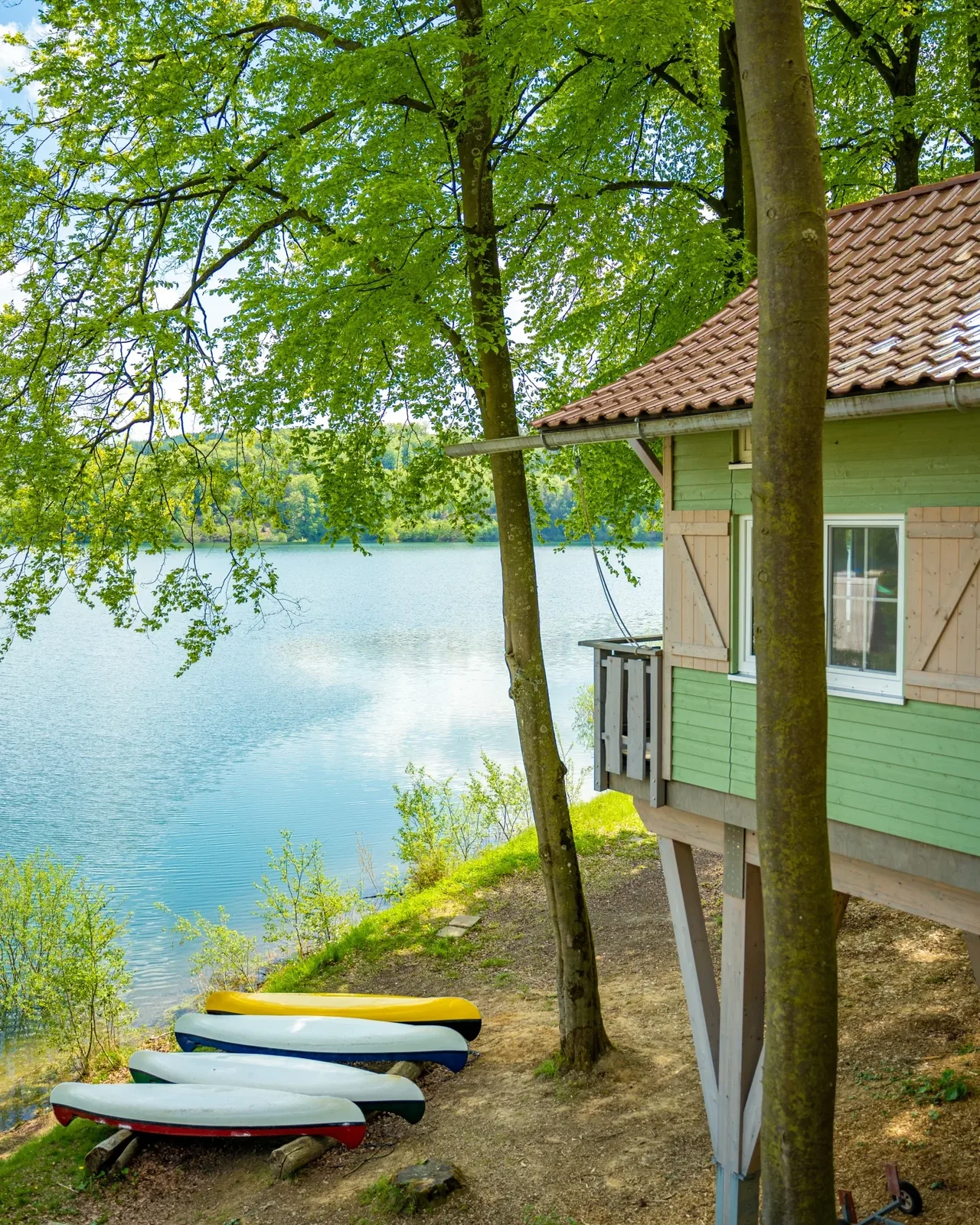 Baumhaushotels in Nordrhein-Westfalen direkt am See Cropped