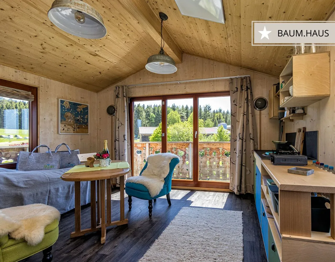 Die Top Baumhaushotels Baden-Württemberg - Baumhaus im Schwarzwald mit mit Heizung für den Winter