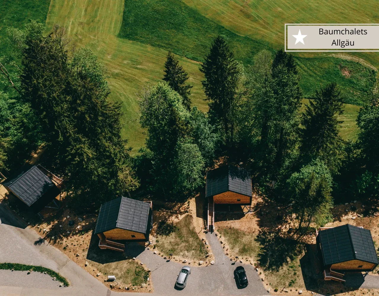 Die Top Baumhaushotels Bayern - Baumchalets Allgäu mitten in der Natur