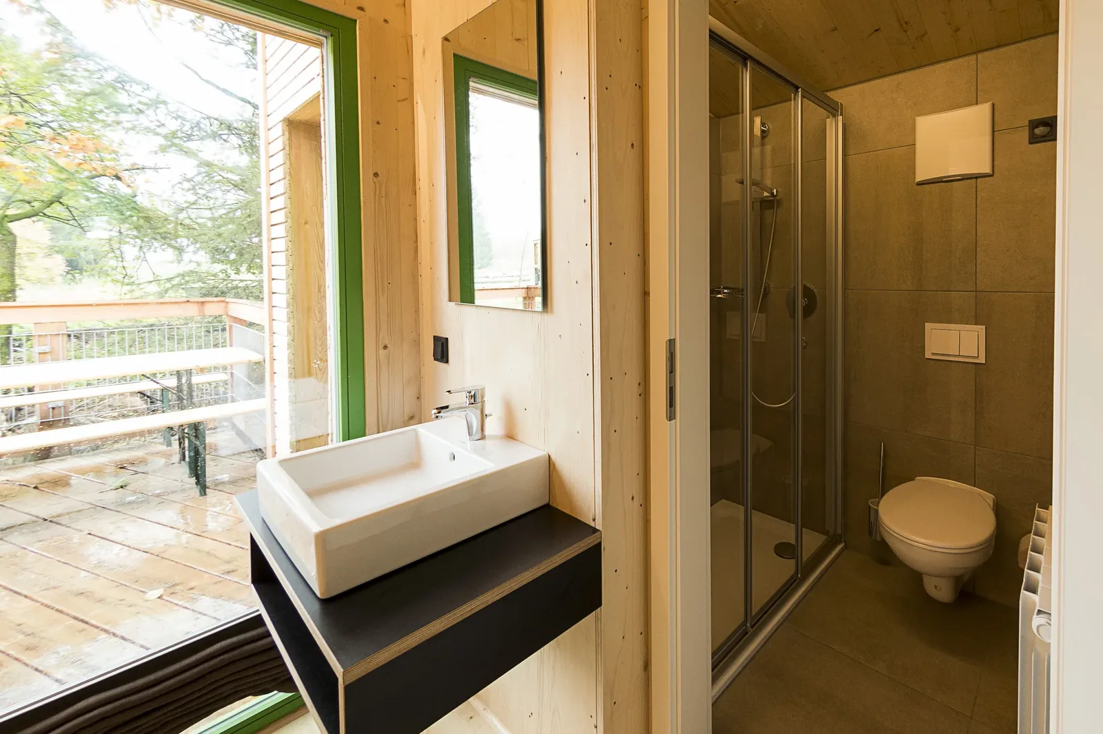 Naturerlebnispark Panarbora Baumhaus Sanitäranlage