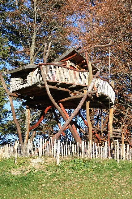 Übernachten im Baumhaus in Bayern Allgäu in Pfronten