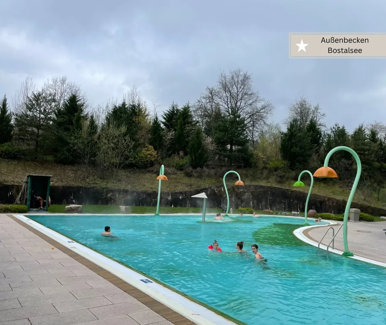 Aqua Mundo im Center Parcs Bostalsee mit Außenbecken