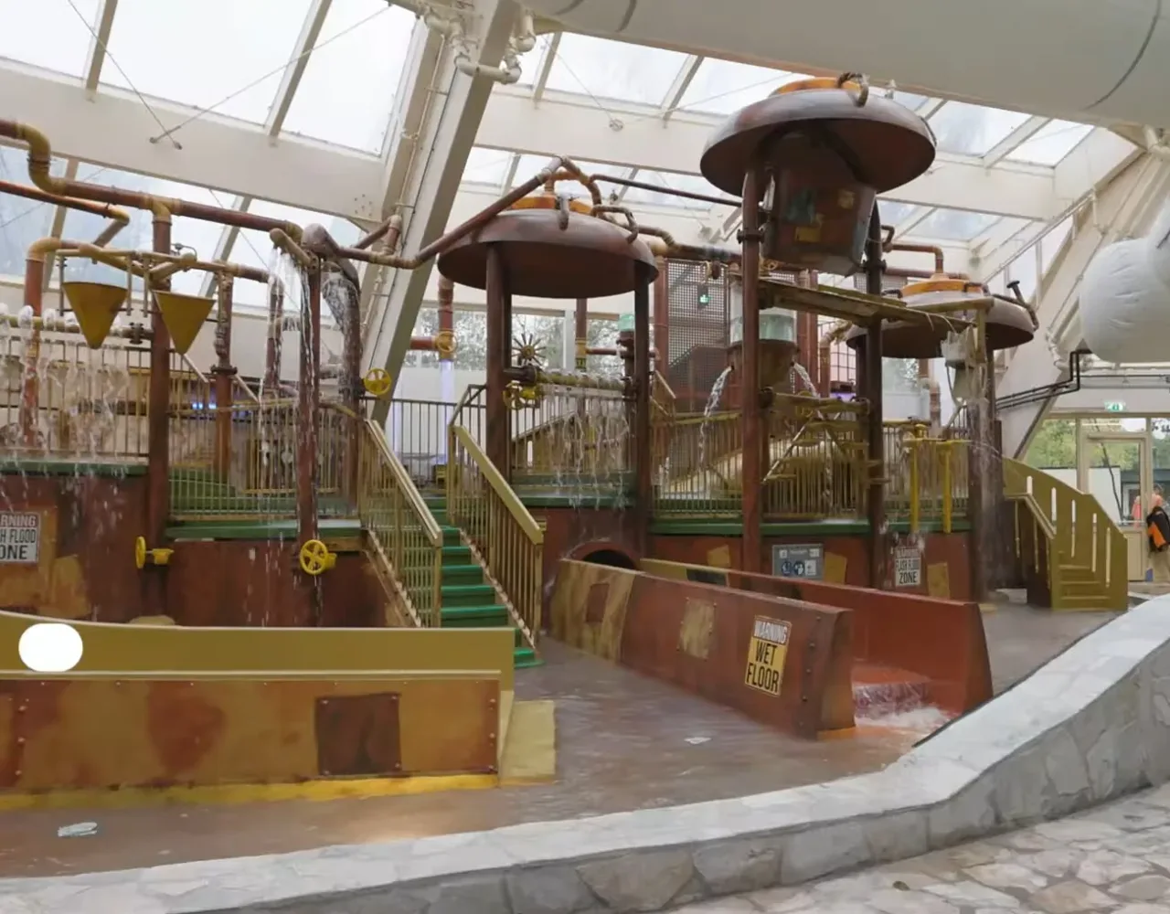 Aqua Mundo mit Waterplayhouse für Kleinkinder Center Parcs De Huttenheugte