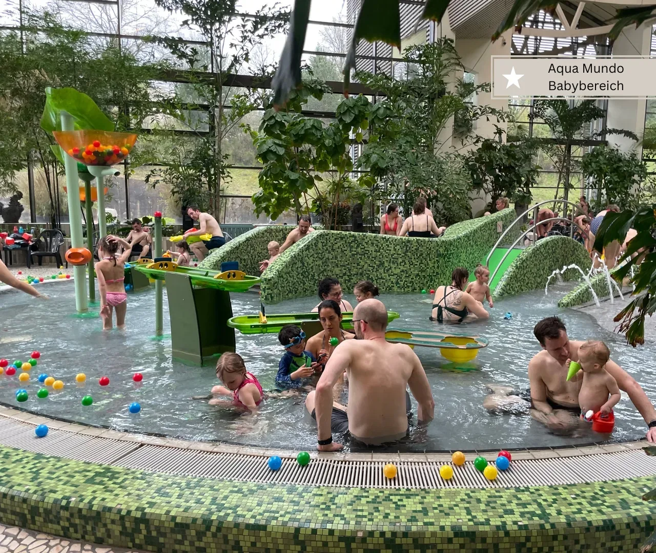 Bostalsee mit Kindern - Aqua Mundo für babys