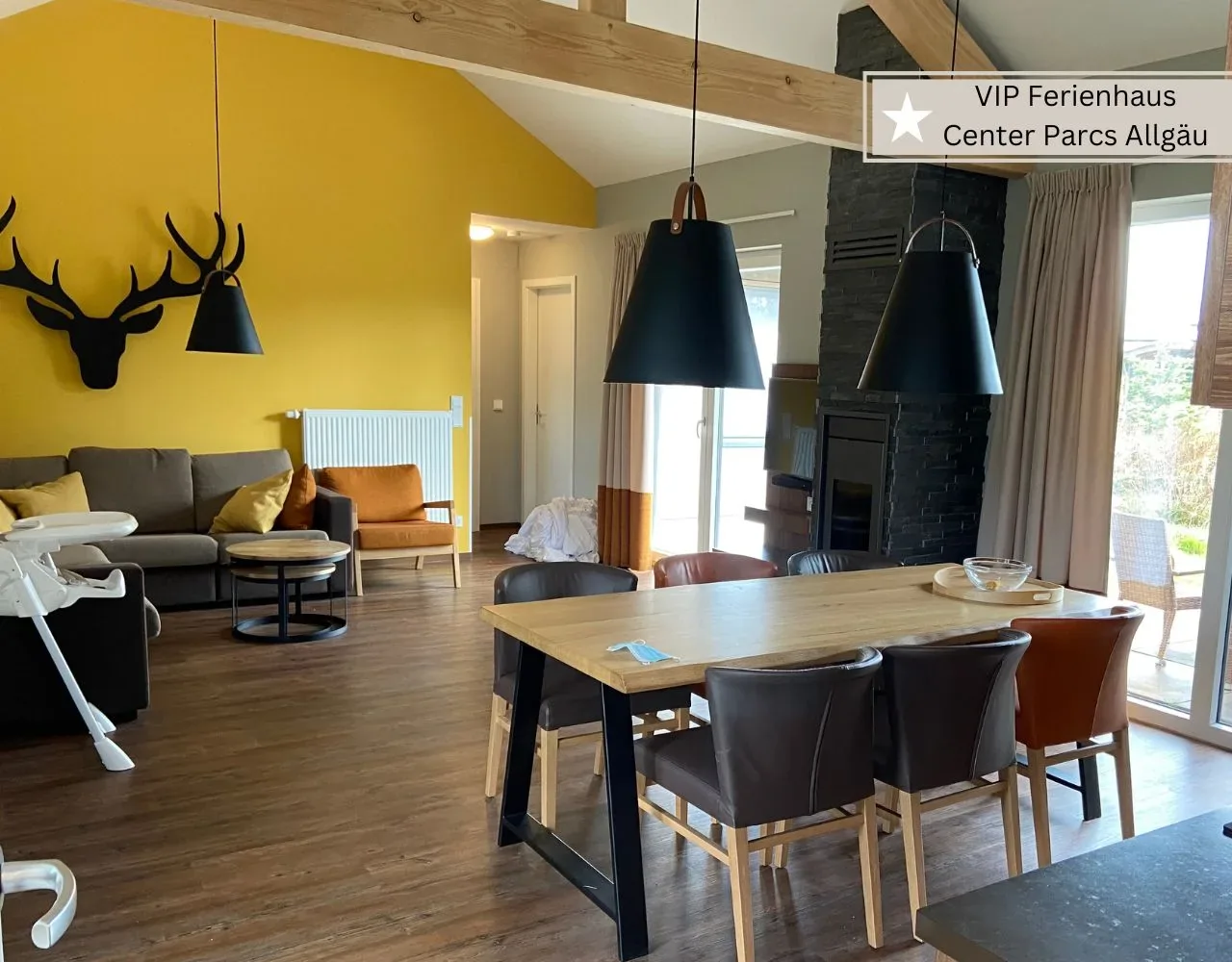 Center Parcs Allgäu Vip Ferienhaus mit Kamin