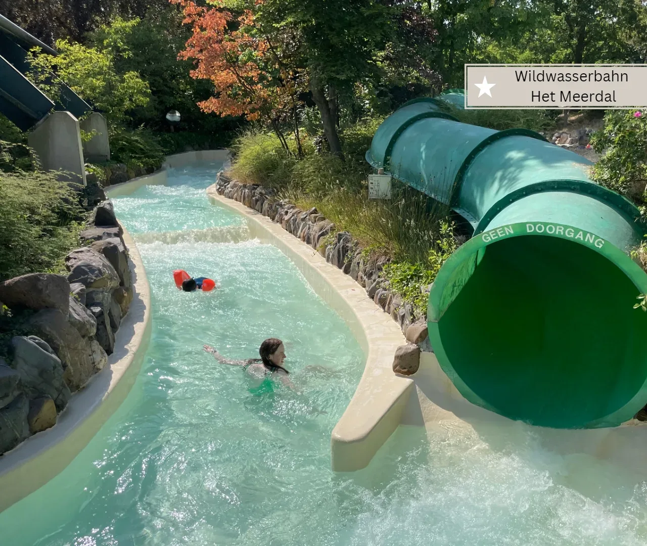 Center Parcs Het Meerdal-Wildwasserbahn für Kleinkinder