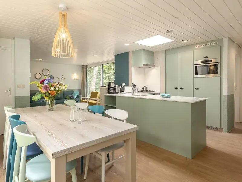 Drittbester Center Parcs in Belgien - De Vossemeren Ferienhaus von innen