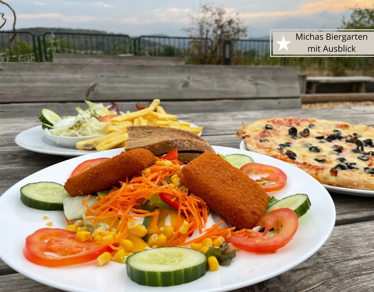 Center Parcs Hochsauerland - Biergarten mit Ausblick