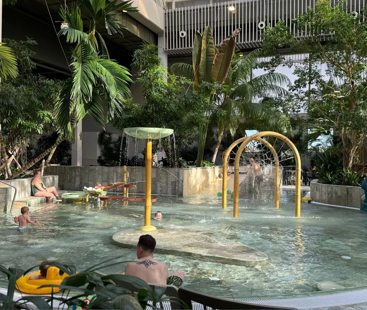 Kleinkinderbereich im Aqua Mundo des Center Parcs Park Allgäu