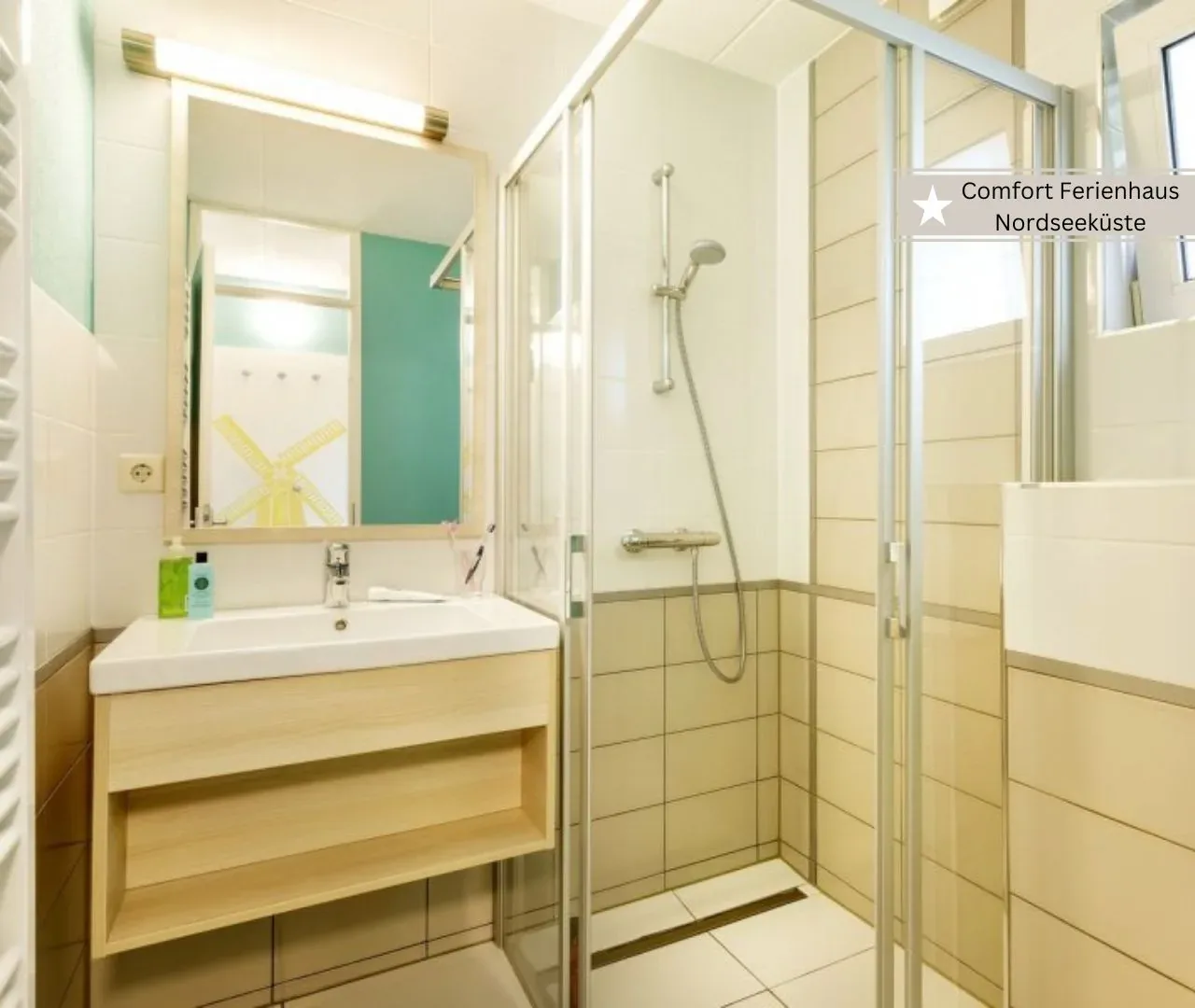 Center Parcs Nordseeküste mit Kleinen Kindern - Bad Comfort Ferienhaus