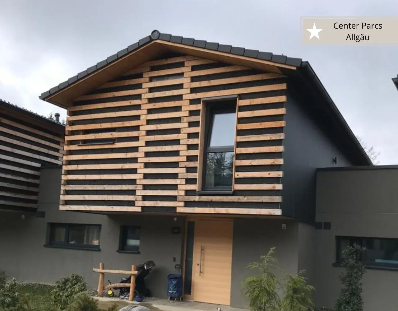 Ferienhäuser im Center Parcs Allgäu - unser Ferienhaus