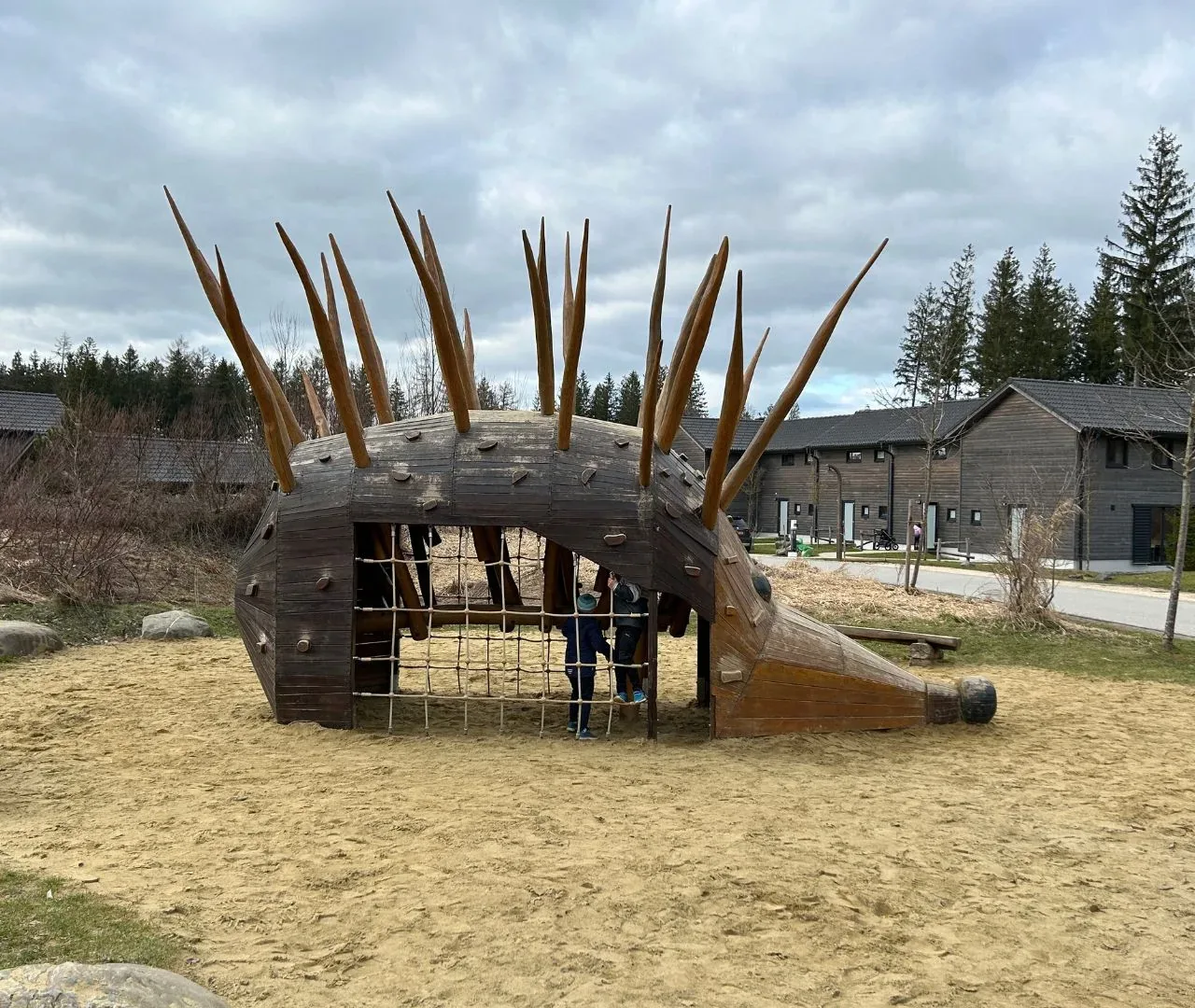 Spielplatz Kuh im Center Parcs Park Allgäu