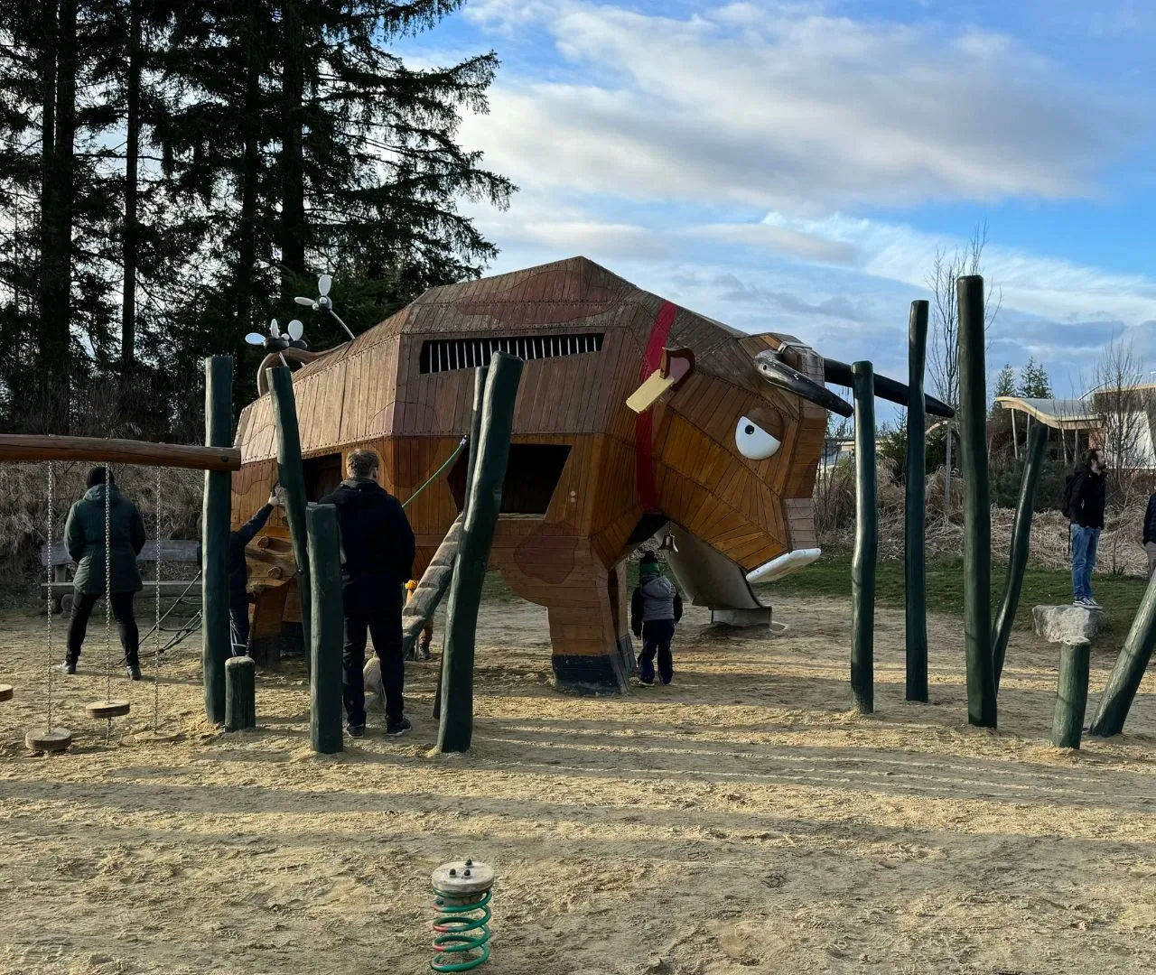 Spielplatz Igel im Center Parcs Park Allgäu