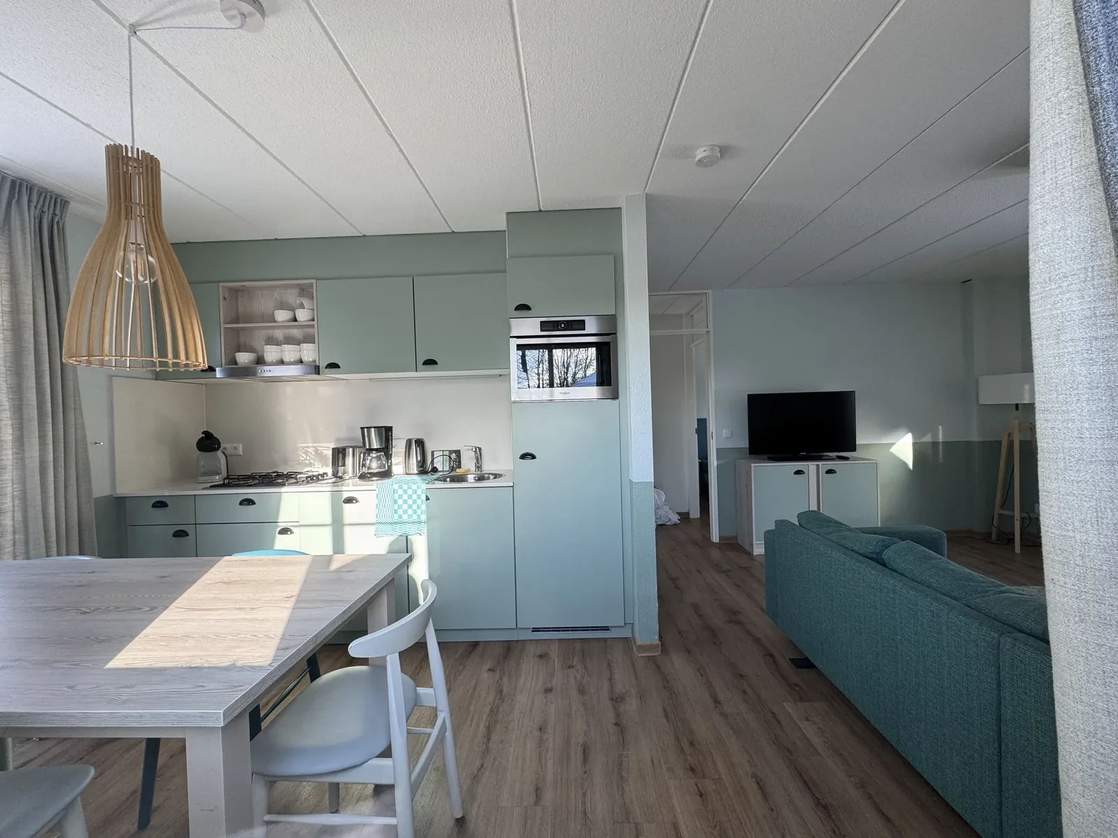 Küche eines Premium-Ferienhauses im Center Parcs Eifel