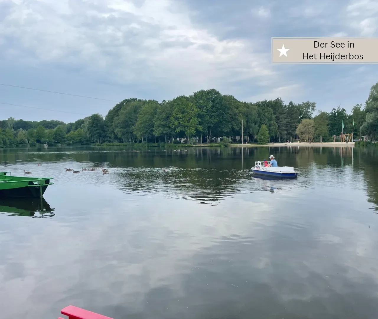 Center Parcs Het Heijderbos -Der See allerdings nicht zum Baden