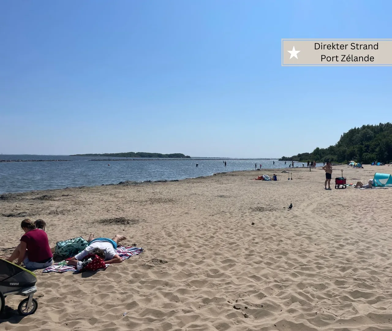 Center Parcs Port Zelande - Direkter Strand
