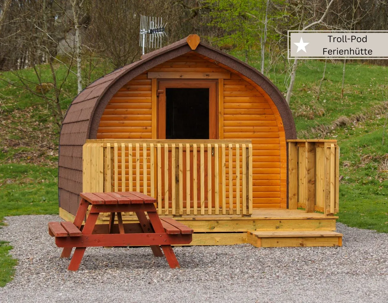 Außergewöhnliche Übernachtungen mit Kindern im Sauerland - Die Trollpods