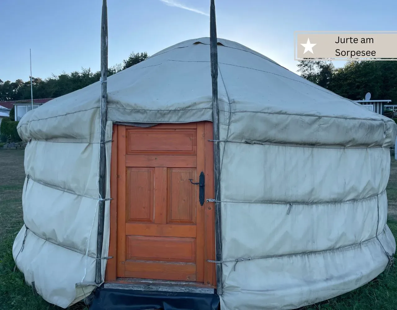 Außergewöhnliche Übernachtungen mit Kindern im Sauerland - Jurte am Sorpesee (1)