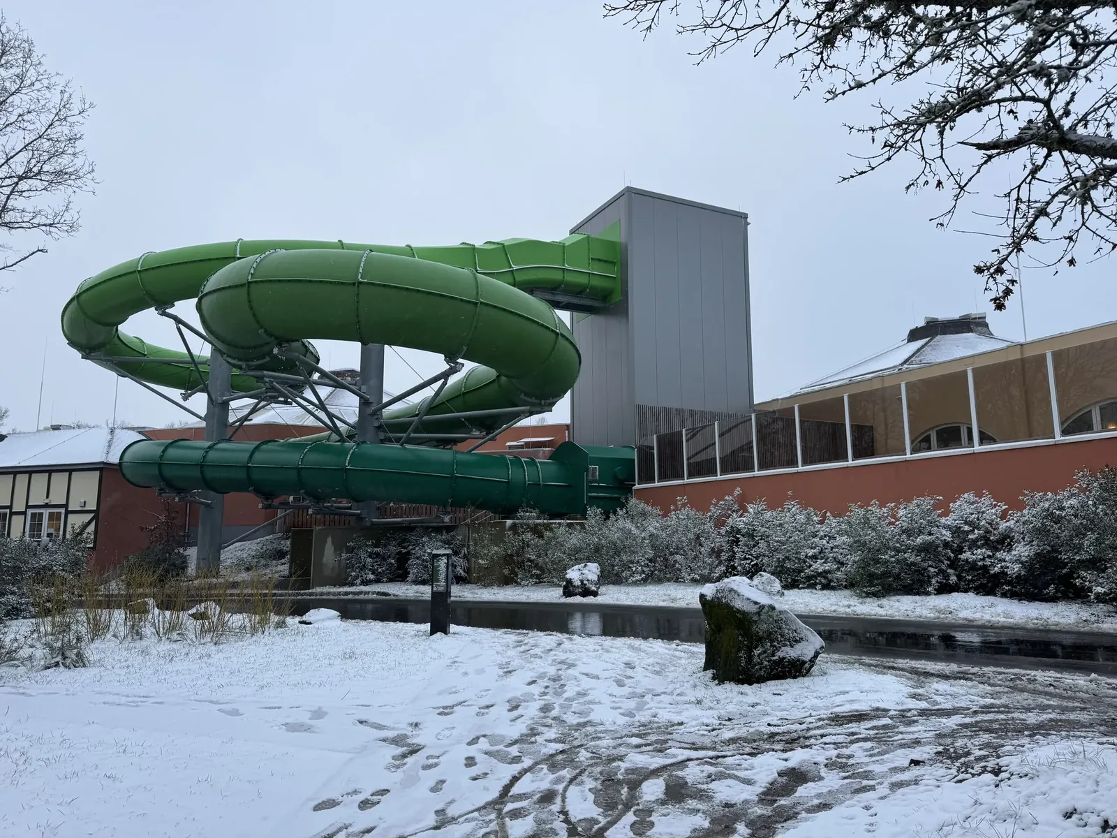 Riesenrutsche des Aqua Mundo im Center Parcs Eifel