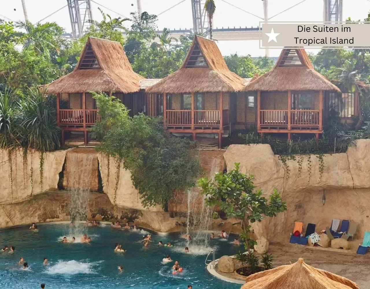 Der Wasserpark im Tropical Islands