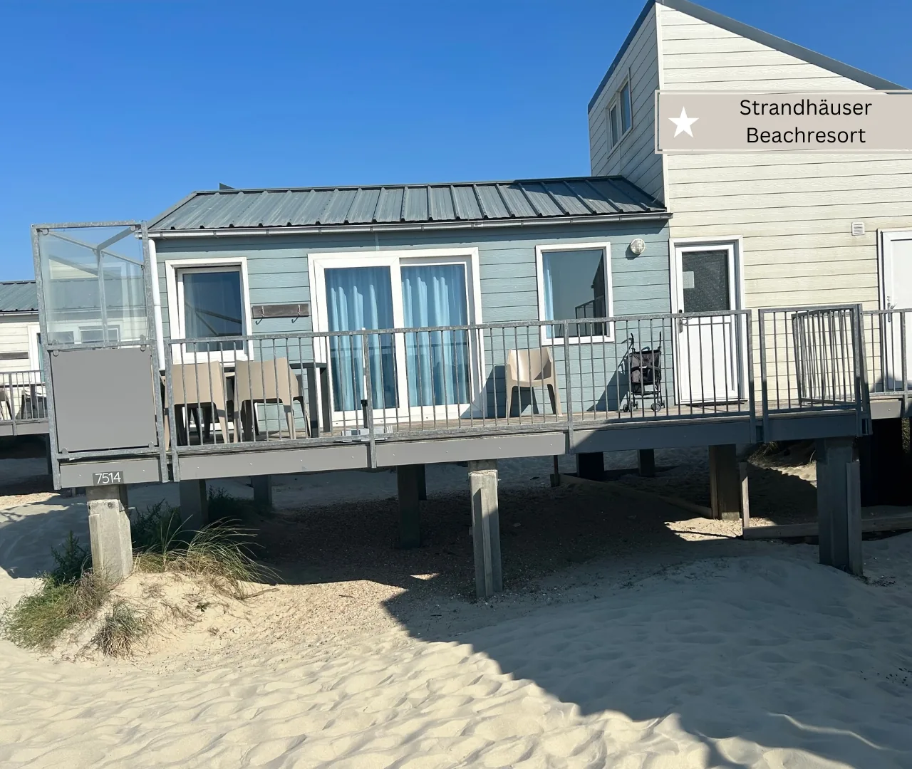 _der beste Ferienpark in Holland am Meer - Beach Resort mit Strandhäusernmit großen Gärten