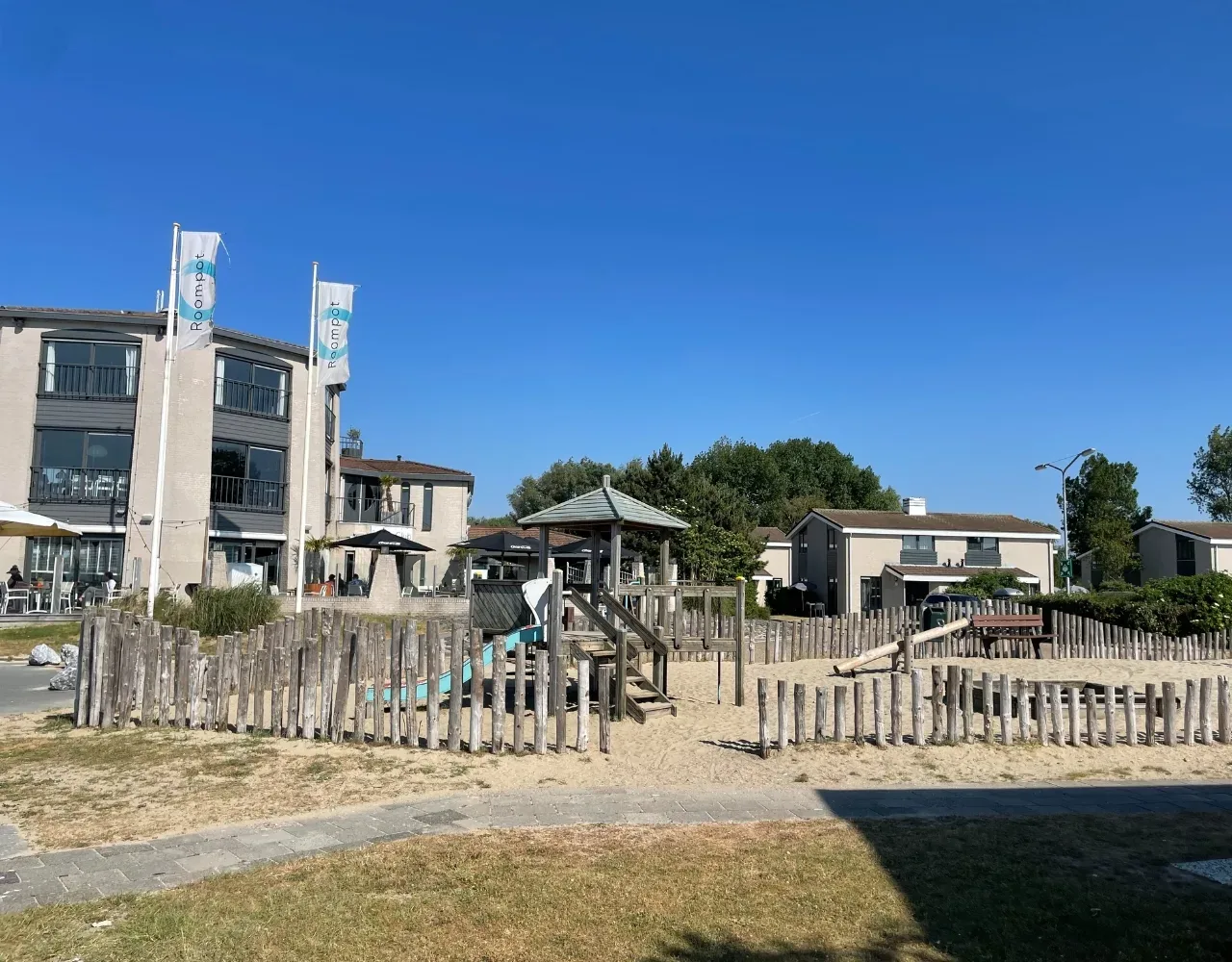 Roompot Beach Resort der kleine Spielplatz am hafen