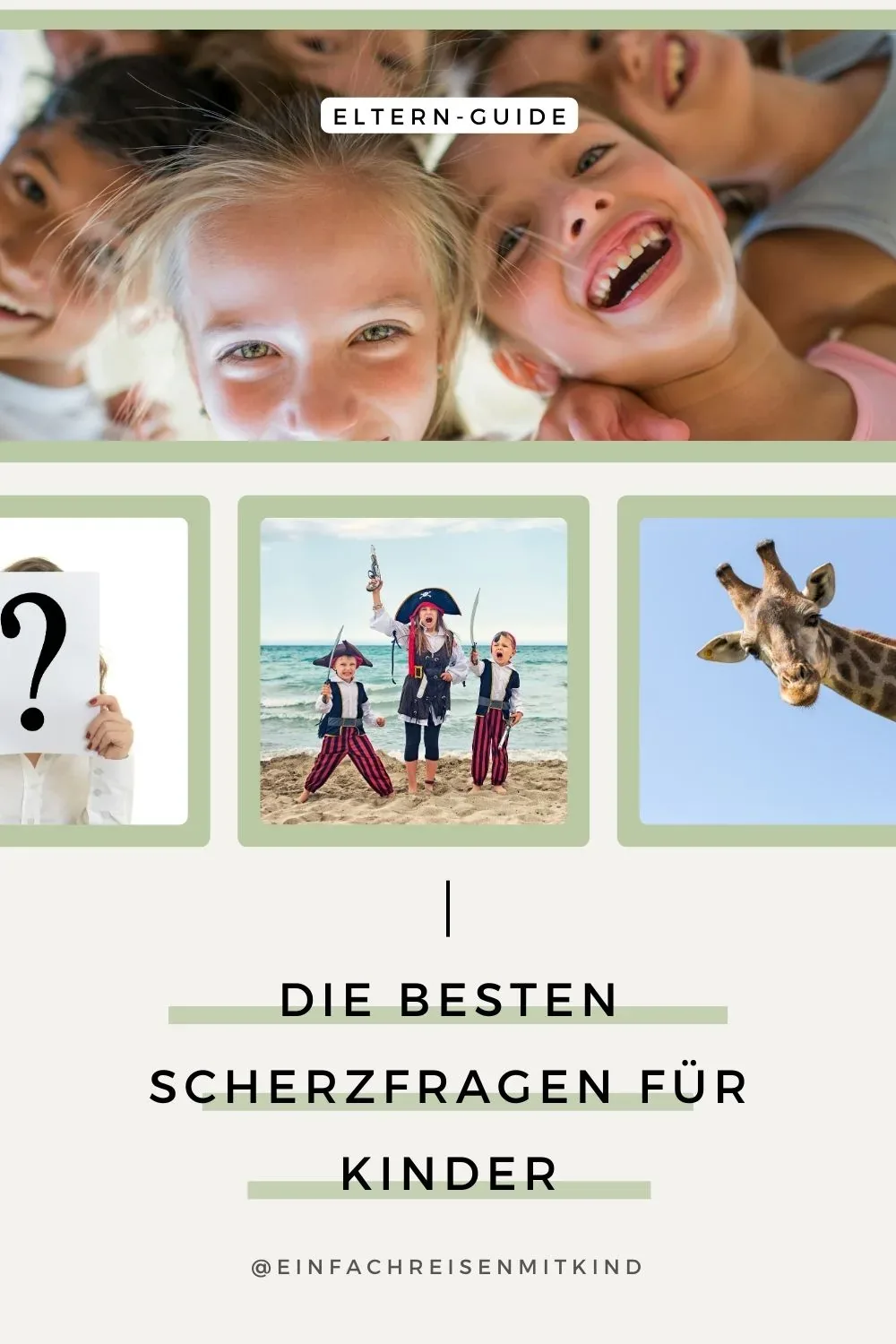 Die besten Scherzfragen für Kinder - Pin